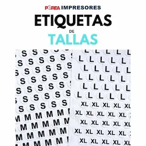 Etiquetas de tallas